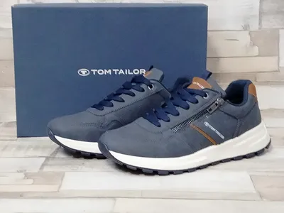 Image de Tom Tailor Baskets basses pour hommes bleu