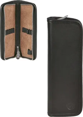 Produktbild von Sonnenleder Schüleretui Stifteetui Federtasche Leder LENZ Stiftetui schwarz 801-384-02
