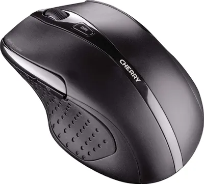 Zdjęcie produktu dla CHERRY MW 3000: Ergonomiczna mysz bezprzewodowa dla osób prawo ręcznych z 6 przyciskami