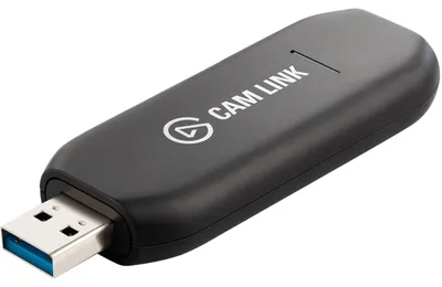 Zdjęcie produktu dla Elgato Cam Link 4K, Czarny, USB 3.2 Gen 1 (3.1 Gen 1), HDMI, Aparat cyfrowy, 60 fps, 480p, 576p, 720p, 1080i, 1080p, 2160p