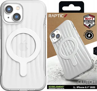 Produktbild von Raptic X-Doria Fall Fall mit Magsafe für Iphone 14 Transparent