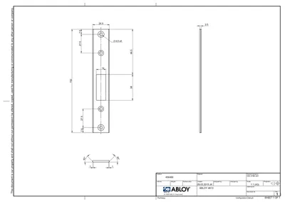 Produktbild von Blacha 4613 CR Stahlblech verzinkt 100000 mm