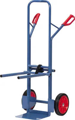 Produktbild von fetra Stuhlkarre, 580 x 1300 x 884 mm (BxHxT), Vollgummiräder 260 x 56 mm