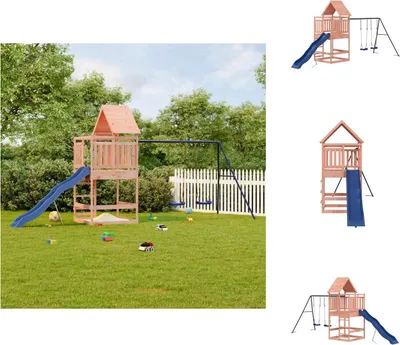 Produktbild von vidaXL Spielturm Massivholz Douglasie -  Schaukeln & Spieltürme