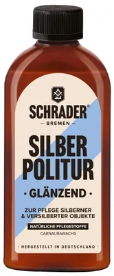 Produktbild von SCHRADER Silber Politur - glänzend - 250ml - für Echtsilber und Versilbertes - S1525001