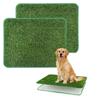 Produktbild von yolzhxe 2 Stück Hundetoilette, 58×46 cm Hundeklo, Wiederverwendbar