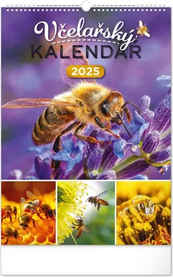Zdjęcie produktu dla Kalendarz ścienny 2025: pszczelarstwo, 33 × 46 cm