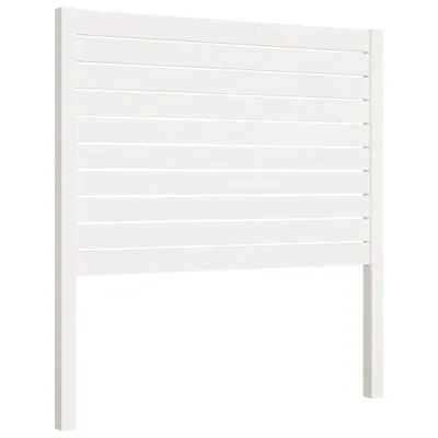 Image de vidaXL Tête de lit blanc 81x4x100 cm pin massif