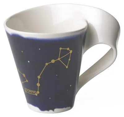 Produktbild von Villeroy & Boch NewWave Stars Becher mit Henkel Skorpion/Scorpio Vorteilsset 4 Stück 1016165820 4003686393899