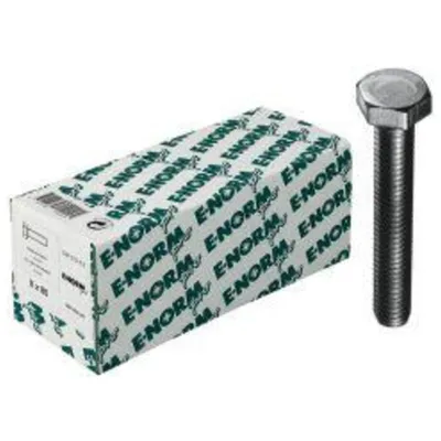 Produktbild von 100 Stück E-NORMpro DIN 933 8.8 galZn M12 x 90 HP (M12 Maschinenschrauben)
