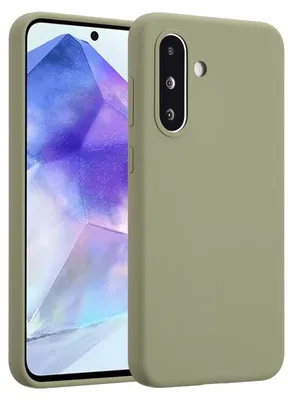 Produktbild von Accezz Liquid Silikoncase Samsung Galaxy A36 / A56 - Cooper Green