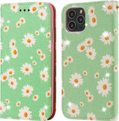 Produktbild von König Design Hülle kompatibel mit Apple iPhone 11 Kunstleder Handyhülle - Handy Case Grün