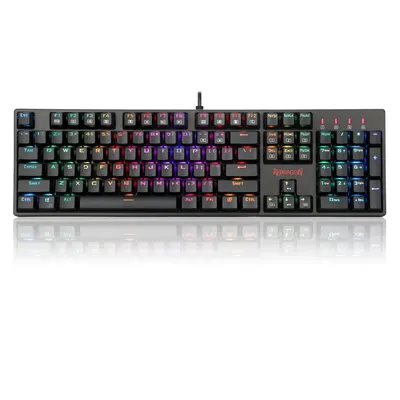 Produktbild von Redragon K582 RGB Mechanische Gaming-Tastatur mit 104 Tasten