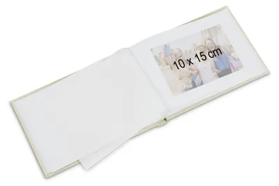 Productafbeelding van Hama Fotoalbum voor kunstwerken, 24x17 cm, 36 witte pagina's, kleur: beige. Artikelnummer: 2727