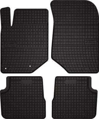 Immagine prodotto di Tappetini auto in gomma adatto per Opel Corsa F (2019-, hatchback) neri, set 4 pz, con fissaggi