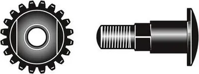Zdjęcie produktu dla Zestaw naprawczy FELCO 7/94: śruba + nakrętka