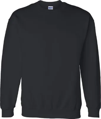 Produktbild von Gildan DryBlend Sweatshirt / Pullover mit Rundhalsausschnitt BC459 (XL) (Schwarz)