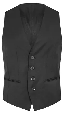 Productafbeelding van Boss - "Wilson" vest voor heren, model GT51594 (maat 38R), kleur zwart