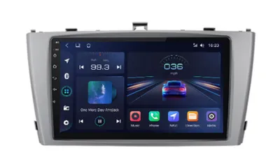 Zdjęcie produktu dla Radio samochodowe Junsun 2din do Toyota Avensis 2008-2015 Android z nawigacją GPS, WIFI, USB, Bluetooth, Android Radio Toyota Avensis 2008-2015 Kolor: Srebrny