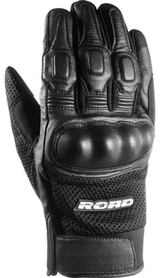 Image de Gants de moto en cuir et textile avec écran tactile
