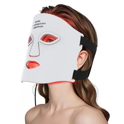 Produktbild von Good4You® LED-Gesichtsmaske – Infrarotlampe – Rotlichttherapie