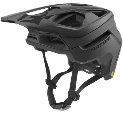 Image de CRATONI casque de vélo MTB Madflex MIPS Recco, noir mat