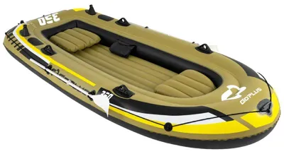 Obrázek produktu pro Nafukovací člun pro 4 osoby FT10016GN, nosnost 340 kg, zelený