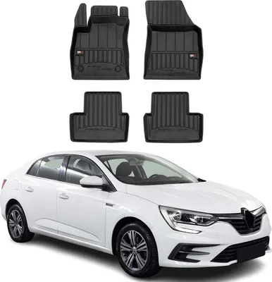 Immagine prodotto di 2015-2025 Renault Megane tappetini TPE nero 4 pz