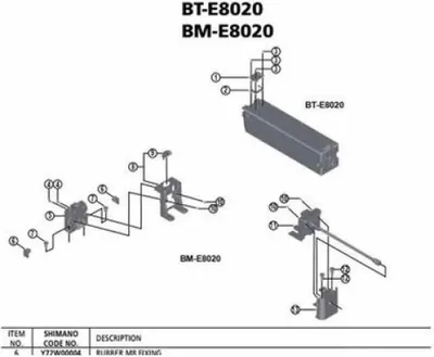 Produktbild von Shimano Steps Bm-e8020 Ladegerät Schwarz  Schwarz One Size