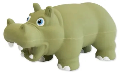 Obrázok produktu pre Hračka DOG FANTASY Latexový hroch so zvukom 17 cm 1 ks