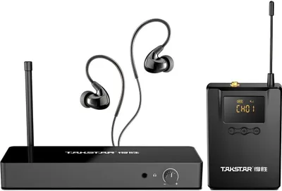 Obrázok produktu pre Takstar WPM-300 In-Ear UHF Wireless Monitor System Bezdrôtový In Ear monitoring 520 MHz - 600 MHz
