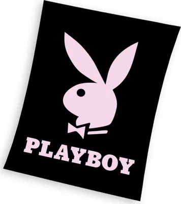 The image shows the Playboy logo and brand name on a black background.