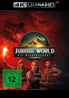 Produktbild von PLAION Jurassic World: Die Wiedergeburt (4K-UHD), Film, Blu-ray, Deutsch, Aktion, Deutsch, Englisch, Niederländisch, Französisch, Scarlett Johansson, Jonathan Bailey, Mahershala Ali