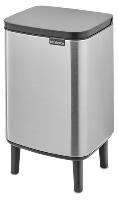 Image de Brabantia BO Mülleimer HI 7 l Matt Steel Fingerprint Proof
