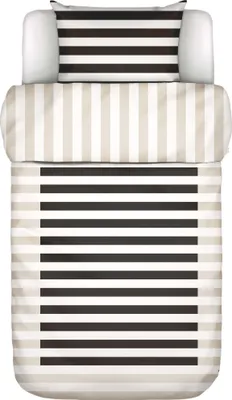 Produktbild von Marc O' Polo Perkal-Kissenbezug einzeln Sanna Farbe Anthracite Größe 40x80