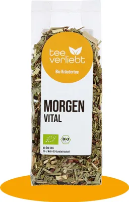 Produktbild von teeverliebt - MorgenvitalKräutertee | 50 g