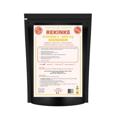 Image de Vitamine C 1000mg 60 gélules REKINKE