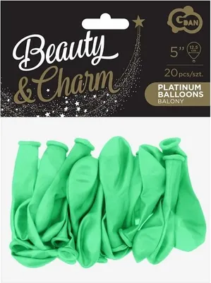 Image de Pastellballons B&C mintgrün 13cm 20Stk (Party - Ballons)