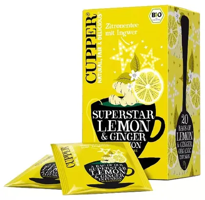 Obrázek produktu pro Citron a zázvor - 20 sáčků 50g