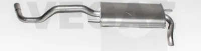 Produktbild von VEGAZ VS-245AT Endschalldämpfer für VW POLO (6N2) Auspuff