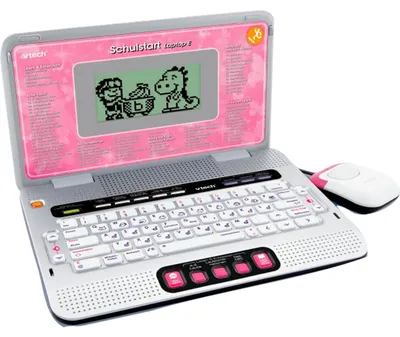 Productafbeelding van Laptop voor scholieren, roze, leermachine
