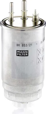 Produktbild von MANN FILTER Kraftstofffilter WK853/21 Fiat 1.3/1.9/2.0/2.8 JTD (02-)