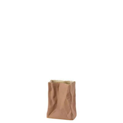 Produktbild von Rosenthal Do not litter Tütenvase hellbraun 10 cm
