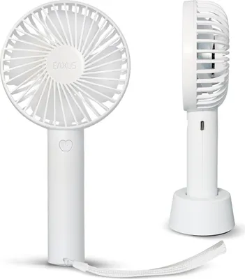 Obrázok produktu pre EAXUS, ručný ventilátor airX, dobíjací, biely