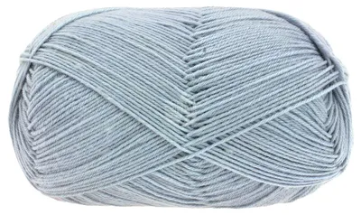 Produktbild von Lana Grossa - Meilenweit 100g Merino Extrafine uni 2420 graublau