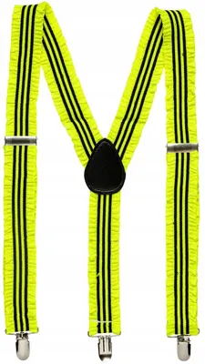 Immagine prodotto di "Bretelle Gialle Al Neon Con Fronzoli"