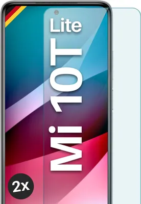 A product image showing a phone screen protector with text overlay.