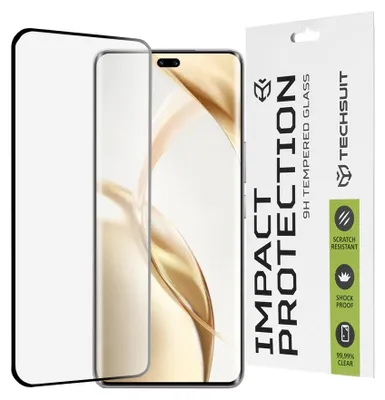 Produktbild von Techsuit Schutzglas 111D für Honor 200 Pro - Schwarz KP33082