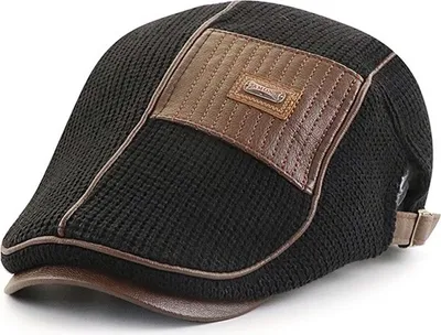 Zdjęcie produktu dla Stylowy Beret Męski Nixon - Czarny | Komfort i Elegancja KP26079
