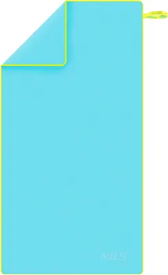 Obrázok produktu pre Uterák z mikrovlákna 140x70 cm, modro-zelený